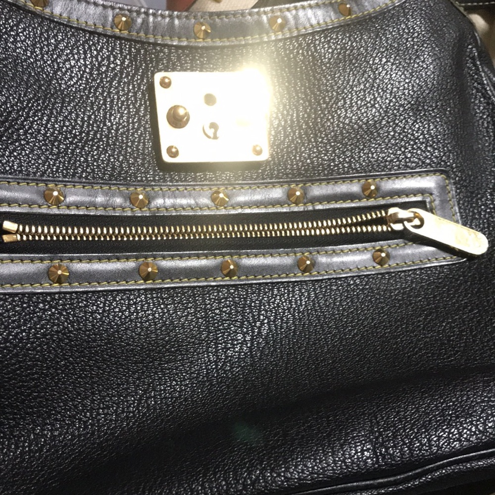 ✨RARE✨ LOUIS VUITTON SHOULDER BAG SUHALI SHEEPS LEATHER - Picture 12 of 16